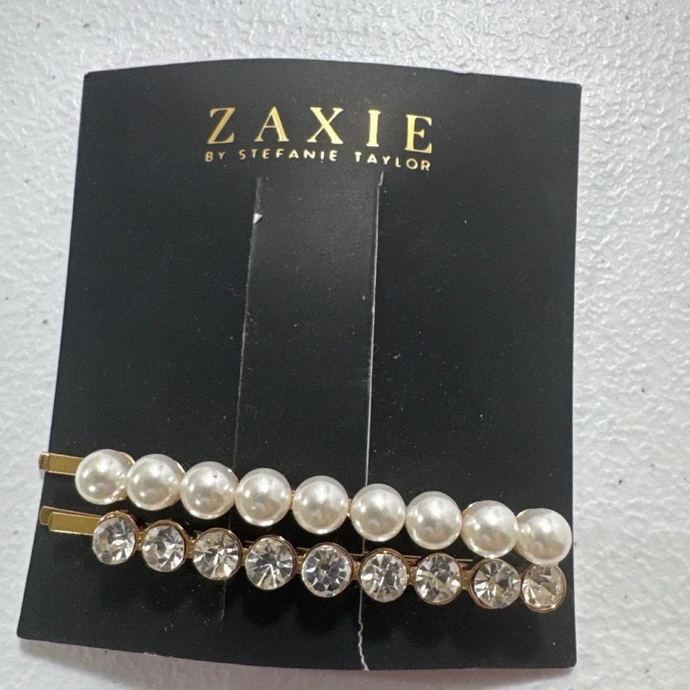Mixed  lot Rhinestone pearls Hair Pins Set & Assorted Hair Clips OLDSTOCK Chic‎